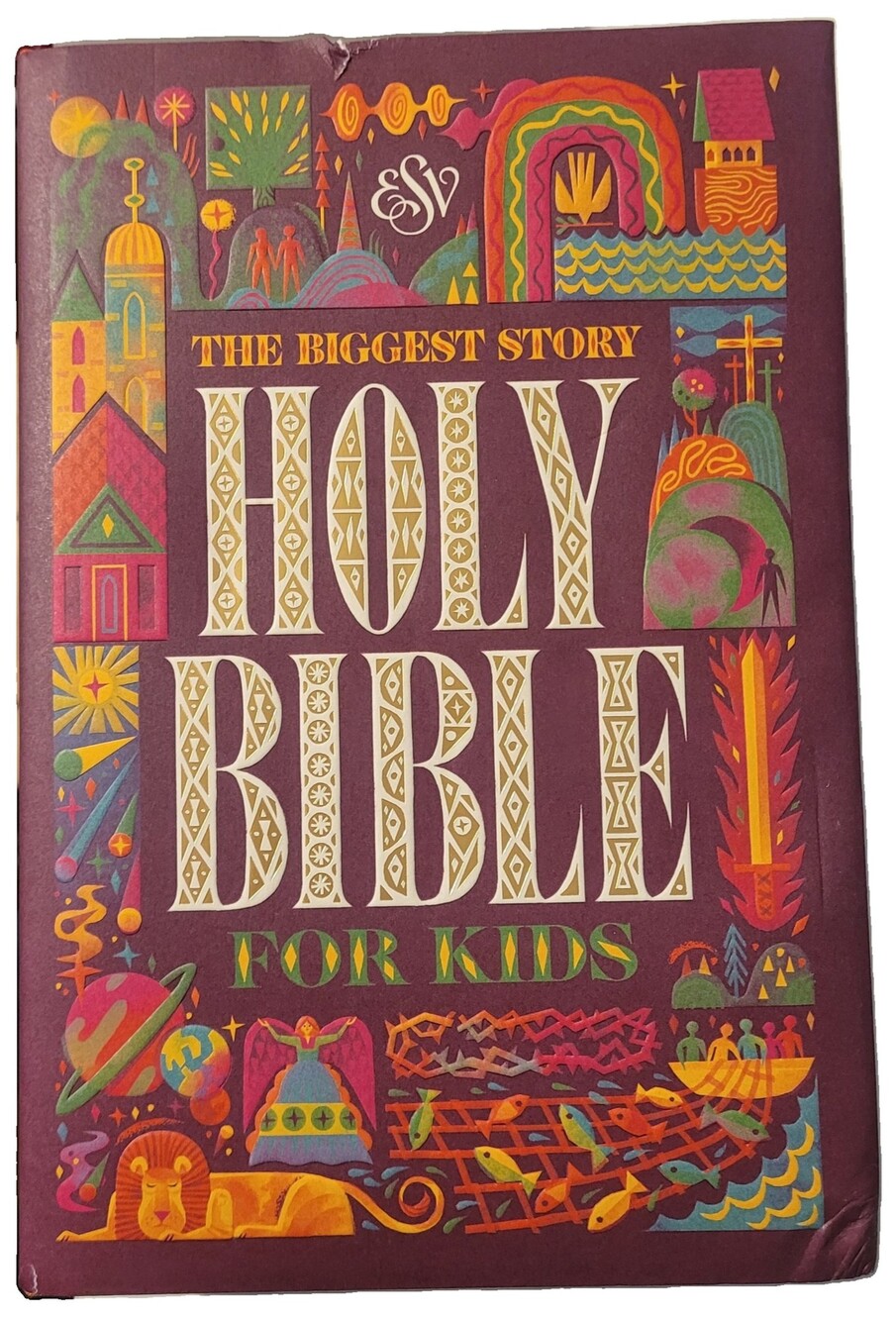 Crossway ESV The Biggest Story Holy Bible for Kids Hardback Illustrated